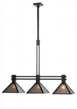 Meyda Blue 113066 - 45&#34; Long Soffe 3 LT Island Pendant