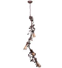 Meyda Blue 114383 - 16&#34;W Vinca Vine 4 LT Chandelier