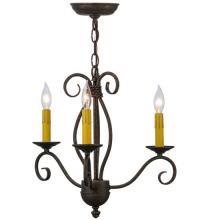 Meyda Blue 115226 - 18&#34; Wide Sienna 3 LT Chandelier