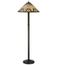 Meyda Blue 115434 - 63&#34;H NUEVO Mission Floor Lamp