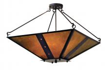 Meyda Blue 115788 - 30&#34; Square Zandra Inverted Pendant