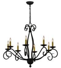 Meyda Blue 115923 - 36&#34;W Sienna 8 LT Chandelier