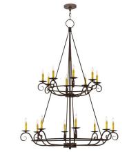 Meyda Blue 116031 - 45&#34;W Estrella 16 LT Two Tier Chandelier