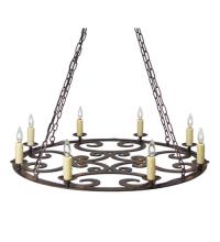 Meyda Blue 116245 - 42&#34; Wide Ashley 8 Light Chandelier