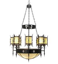 Meyda Blue 117035 - 48&#34; Wide Sabrina 8 Light Chandelier