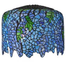 Meyda Blue 118687 - 18&#34; Wide Tiffany Wisteria Shade