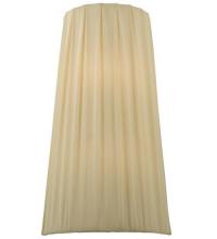 Meyda Blue 119129 - 9&#34; Wide Channell Tapered & Pleated Wall Sconce