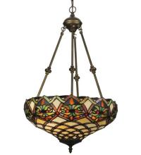 Meyda Blue 119600 - 16&#34;W Franco Inverted Pendant
