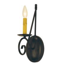 Meyda Blue 120206 - 5&#34; Wide Estrella 1 Light Wall Sconce
