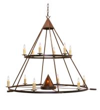 Meyda Blue 120282 - 60&#34; Wide Desert Arrow Two Tier Chandelier