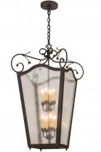Meyda Blue 120306 - 20&#34;Sq Tessa 8 Light Pendant