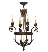 Meyda Blue 120410 - 18&#34;W Antonia 4 LT Chandelier