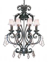 Meyda Blue 120430 - 28&#34; Wide Josephine 8 Light Chandelier