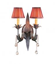 Meyda Blue 120771 - 13&#34; Wide Slenderleaf 2 Light Wall Sconce