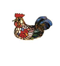 Meyda Blue 12122 - 6.5&#34;H Rooster Accent Lamp