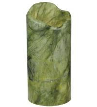 Meyda Blue 121496 - 3.5&#34;W Cylindre Green Jadestone Shade