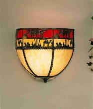 Meyda Blue 12235 - 12&#34;W Camel Wall Sconce