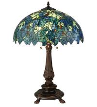 Meyda Blue 124815 - 26"H Nightfall Wisteria Table Lamp
