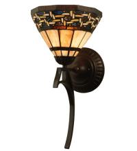 Meyda Blue 125109 - 9&#34;W Ilona Wall Sconce