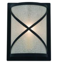 Meyda Blue 126477 - 6&#34; Wide Whitewing Wall Sconce