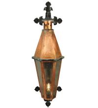 Meyda Blue 128683 - 14&#34;W Millesime Lantern Wall Sconce