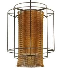 Meyda Blue 128783 - 39&#34; Wide Maille Drum Pendant