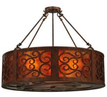 Meyda Blue 129145 - 30&#34;W Dean Inverted Pendant