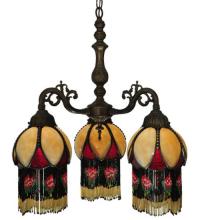 Meyda Blue 129597 - 20&#34;W Isabella 3 Arm Chandelier