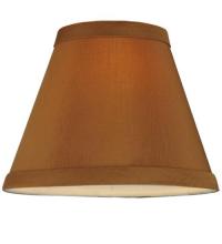 Meyda Blue 130390 - 6&#34;W X 4.75&#34;H Faille Taupe Shade