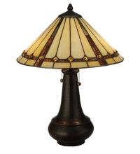 Meyda Blue 130743 - 22&#34;H Belvidere Table Lamp