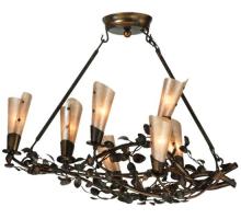 Meyda Blue 131817 - 34&#34; Long Vinca Vine 7 Light Chandelier