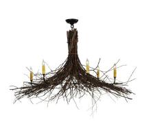 Meyda Blue 132514 - 48&#34; Wide Twigs 6 LT Chandelier