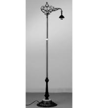 Meyda Blue 13349 - 61&#34;H Victorian Bridge Arm Floor Base