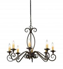 Meyda Blue 134392 - 36" Wide Wallis 8 Light Chandelier