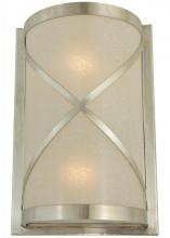 Meyda Blue 136052 - 8&#34;W Whitewing Wall Sconce