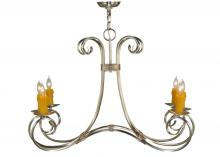 Meyda Blue 137245 - 34.5&#34; Wide Elon 6 Light Chandelier