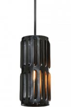 Meyda Blue 137408 - 7&#34; Wide Ausband Turbine Mini Pendant
