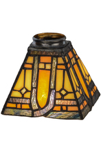Meyda Blue 137959 - 5&#34;Sq Sierra Prairie Mission Shade