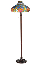 Meyda Blue 138109 - 60&#34;H Dragonfly Rose Floor Lamp