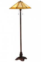 Meyda Blue 138112 - 62&#34;H Diamond Mission Floor Lamp