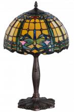 Meyda Blue 138586 - 19&#34;H Dragonfly Trellis Accent Lamp
