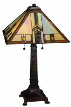 Meyda Blue 138773 - 26&#34;H Prairie Wheat Harvest Table Lamp