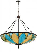 Meyda Blue 140460 - 43&#34;W Cowette Inverted Pendant