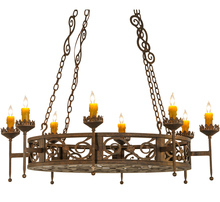 Meyda Blue 141705 - 48&#34;W Majella 8 LT Chandelier