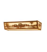 Meyda Blue 14270 - 24&#34; Wide Alligator Vanity Light