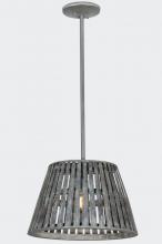 Meyda Blue 142777 - 20&#34; Wide Peach Basket Pendant