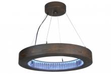 Meyda Blue 145988 - 25&#34; Wide Hickory Treasures Pendant