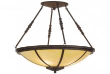 Meyda Blue 146575 - 30&#34;W Commerce LED Semi-Flushmount