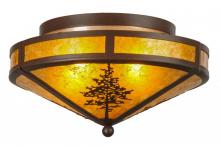 Meyda Blue 146815 - 16&#34;W Tamarack Flushmount