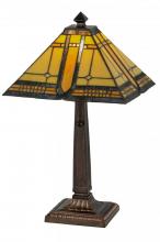 Meyda Blue 147482 - 21&#34;H Sierra Prairie Mission Table Lamp